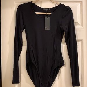 Nasty Gal Black Bodysuit